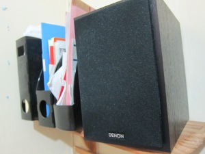 Denon SCF109 Speakers for use with RCD-M39DAB Micro Component System - Black